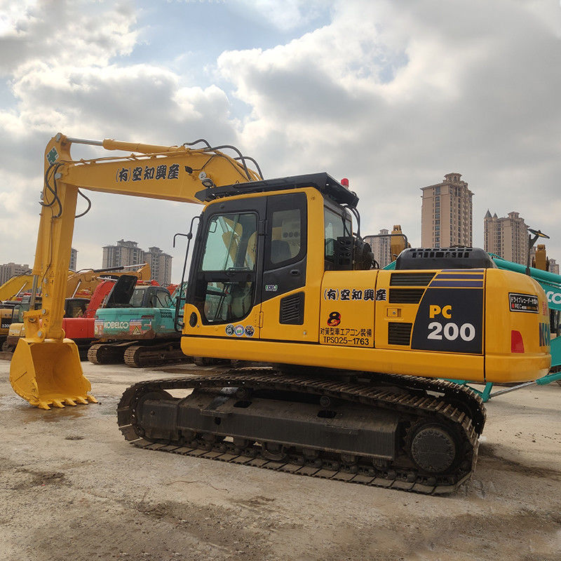 Komatsu PC200-8 Escavatore 20 tonnellate Escavatore a trascinatore con profondità massima di scavo di 6620 mm