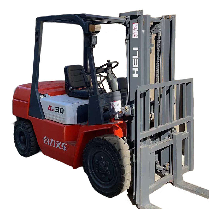 Ben usato diesel per carrelli elevatori a eli 2.5 tonnellate 3 tonnellate 5 tonnellate per l'anno di produzione 2012