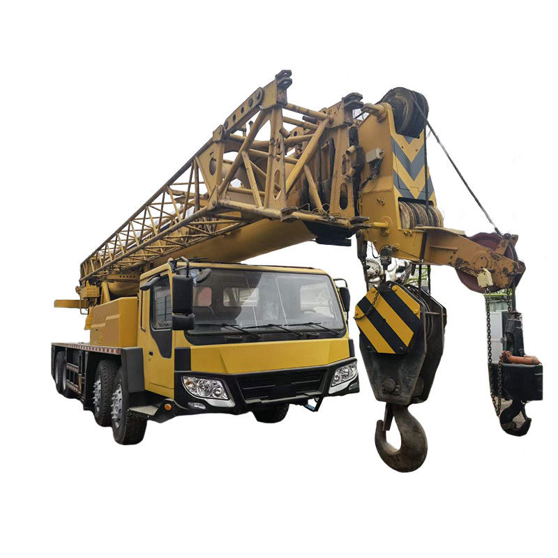 QY50KA 50t gru mobili per camion usato con motore in buone condizioni lunghezza del gomito 11,4m-43,5m