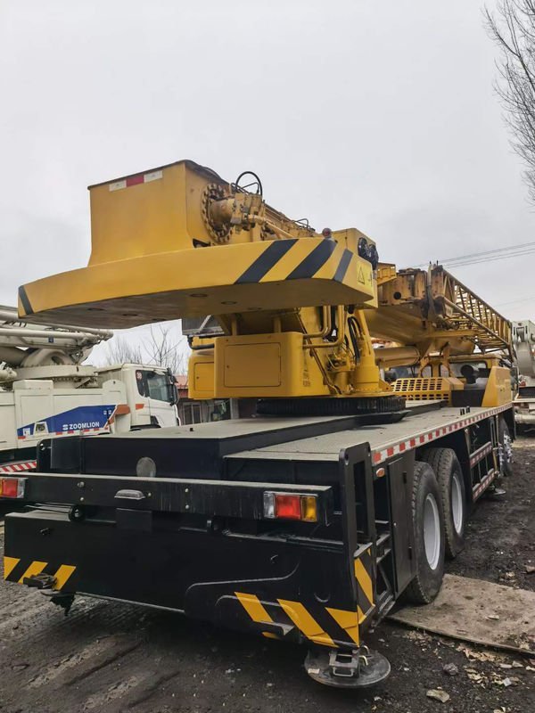 QY50KA 50t gru mobili per camion usato con motore in buone condizioni lunghezza del gomito 11,4m-43,5m