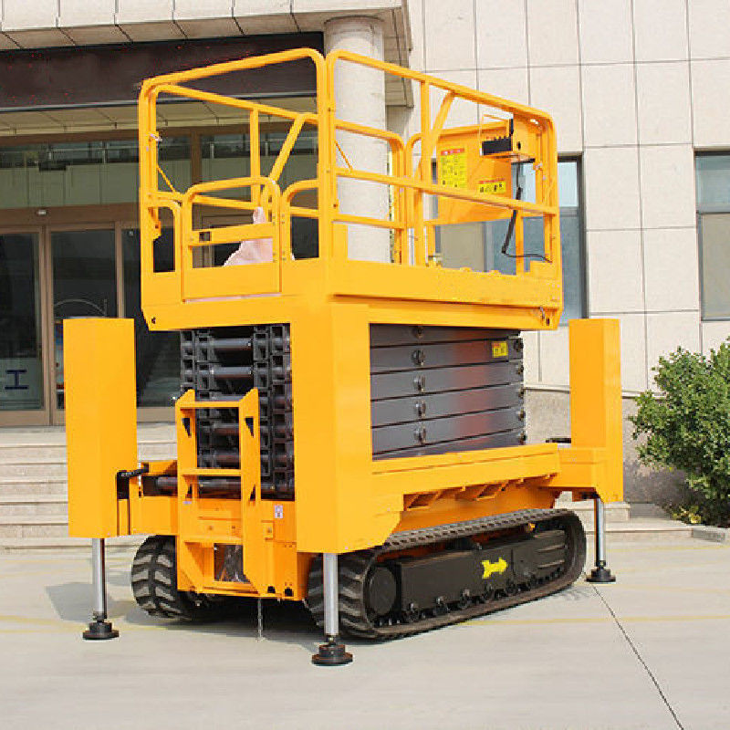 Sollevatoio per auto a motore elettrico diesel idraulico a forbice con dimensioni di tavolo 1670x740 mm