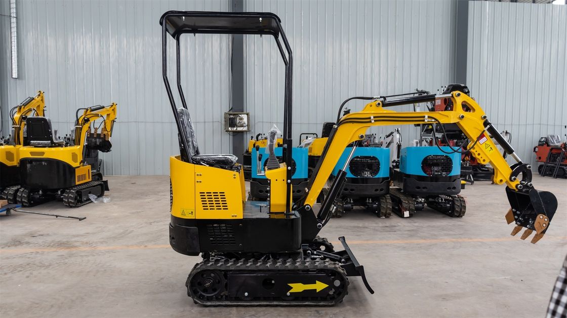 8.2 kW Motore diesel mini escavatore da 0,8-1 tonnellate con profondità massima di scavo di 1650 mm