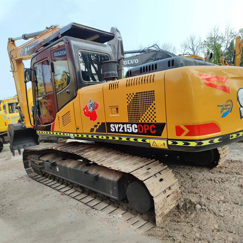 Sany SY215C Escavatore per scavatori Yanmar Bucket Crawler Escavatore per professionisti