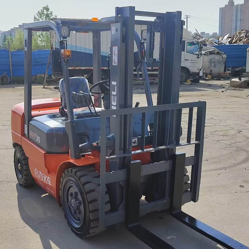 Dopo il servizio Video Supporto tecnico Elicottero 3 tonnellate carrello elevatore diesel lunghezza forchetta 1070mm
