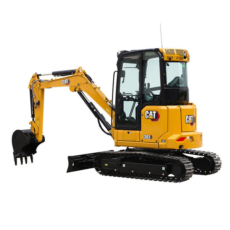 Vendita CAT303 Miniescavatore da 3 tonnellate Escavatore diesel con altre valvole idrauliche