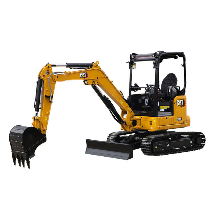 Vendita CAT303 Miniescavatore da 3 tonnellate Escavatore diesel con altre valvole idrauliche