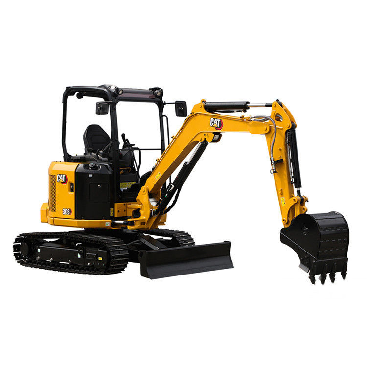 Vendita CAT303 Miniescavatore da 3 tonnellate Escavatore diesel con altre valvole idrauliche