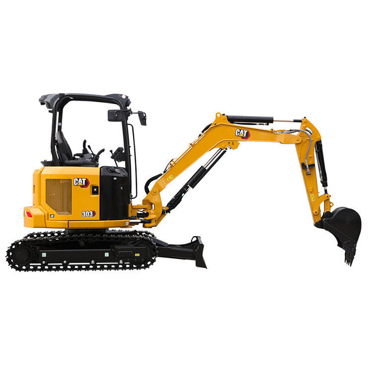 Vendita CAT303 Miniescavatore da 3 tonnellate Escavatore diesel con altre valvole idrauliche