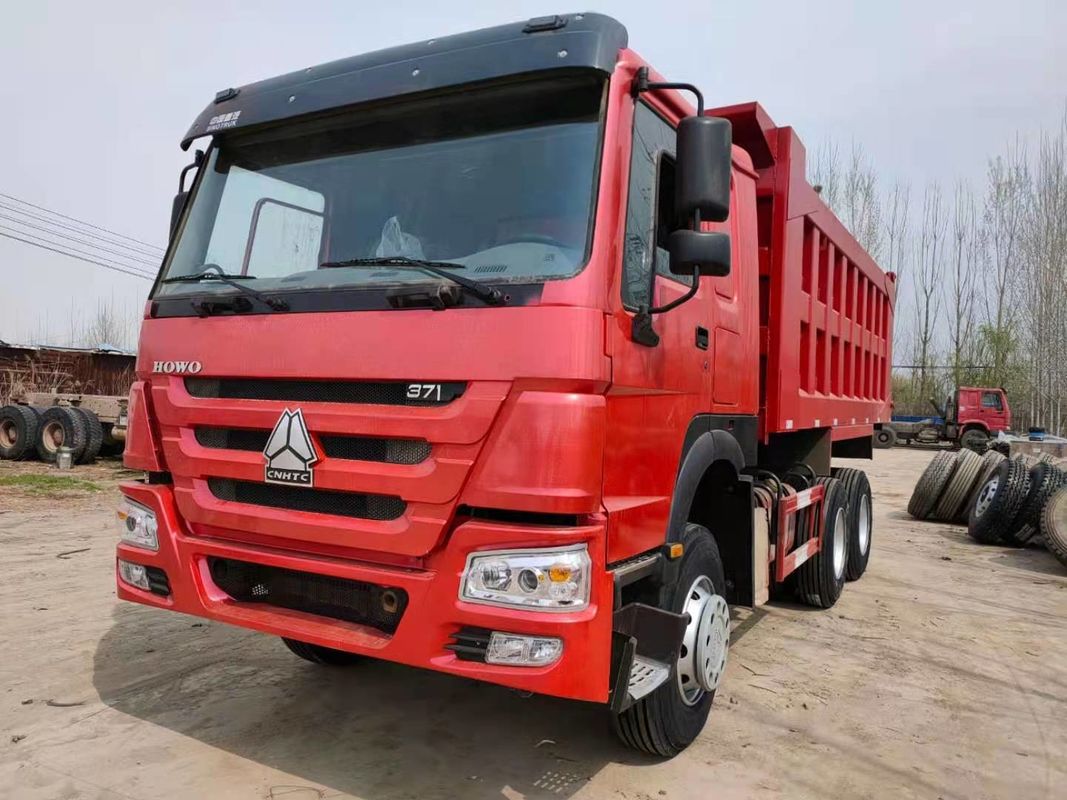 Sinotruk Howo Tipper Trucks 6x4 371hp 10 Wheeler Dump Truck senza controllo di velocità
