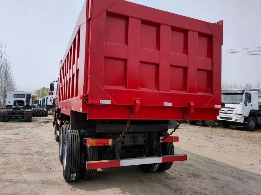 Sinotruk Howo Tipper Trucks 6x4 371hp 10 Wheeler Dump Truck senza controllo di velocità