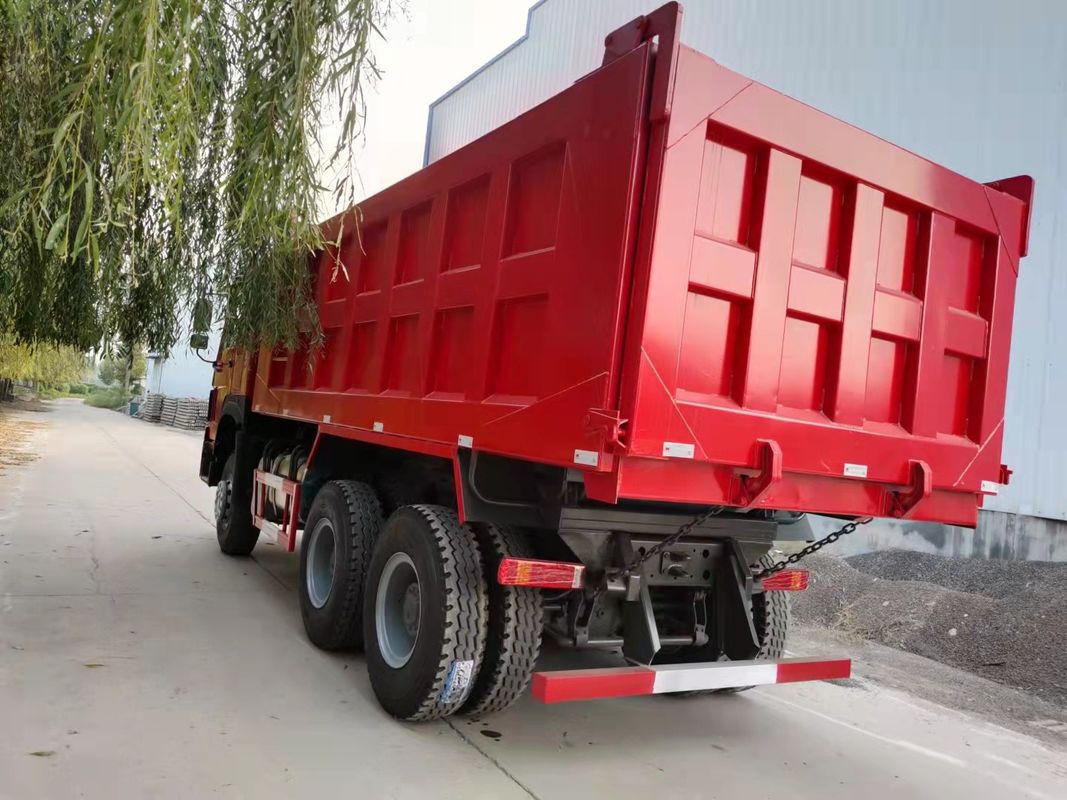 Sinotruk Howo Tipper Trucks 6x4 371hp 10 Wheeler Dump Truck senza controllo di velocità