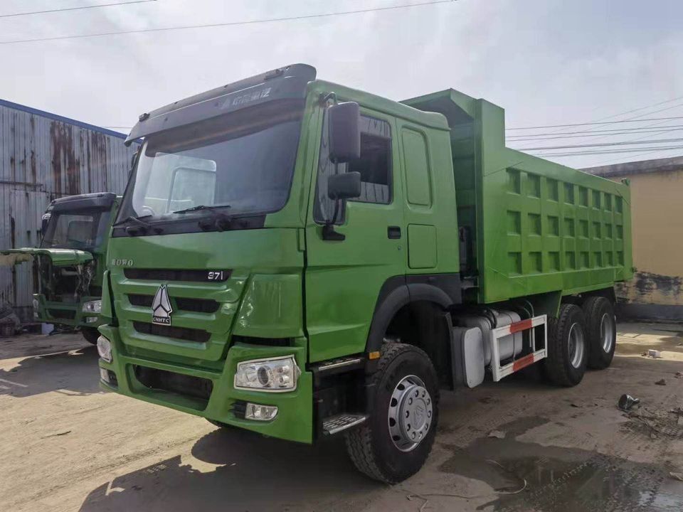 Sinotruck usato 6x4 371hp 30tons Howo Tipper Dump Truck con motore Weichai WD615.47