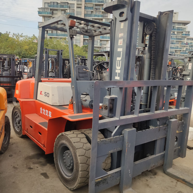 Camionforte di seconda mano da 5 tonnellate con motore Heli Isuzu Capacità nominale di sollevamento 3 tonnellate