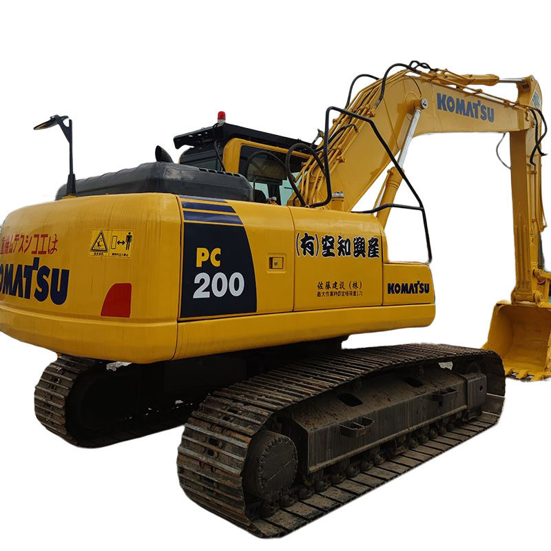 Articolo caldo in seconda mano Komatsu PC200 escavatore con 3.1/4.2/5.5km/h velocità di marcia
