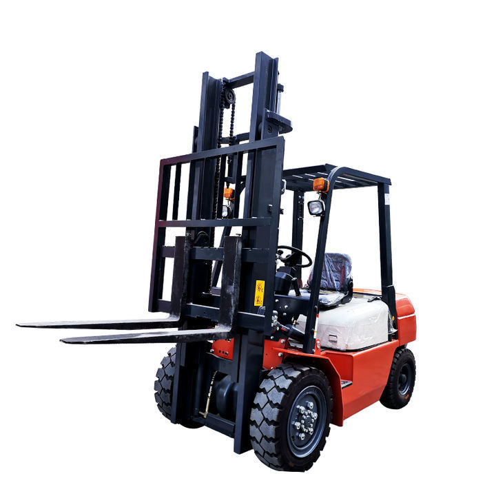 2.5 tonnellate 3 tonnellate carrello elevatore diesel con forchetta laterale larghezza 120 mastro 2 stadio/3 stadio