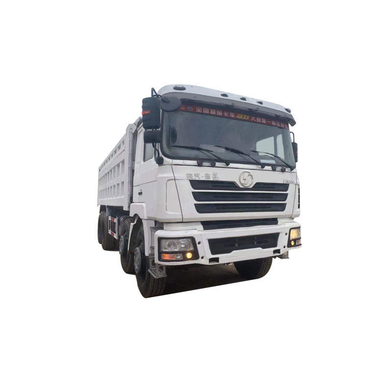 39000kg Peso di contenimento Shacman F3000 8x4 Camion a gomma Camion a scarico 6.2-8m Lunghezza del serbatoio di carico