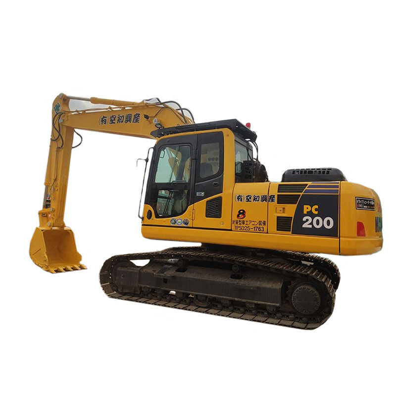 Escavatori Komatsu PC200-8 di seconda mano in colore originale con cilindro idraulico