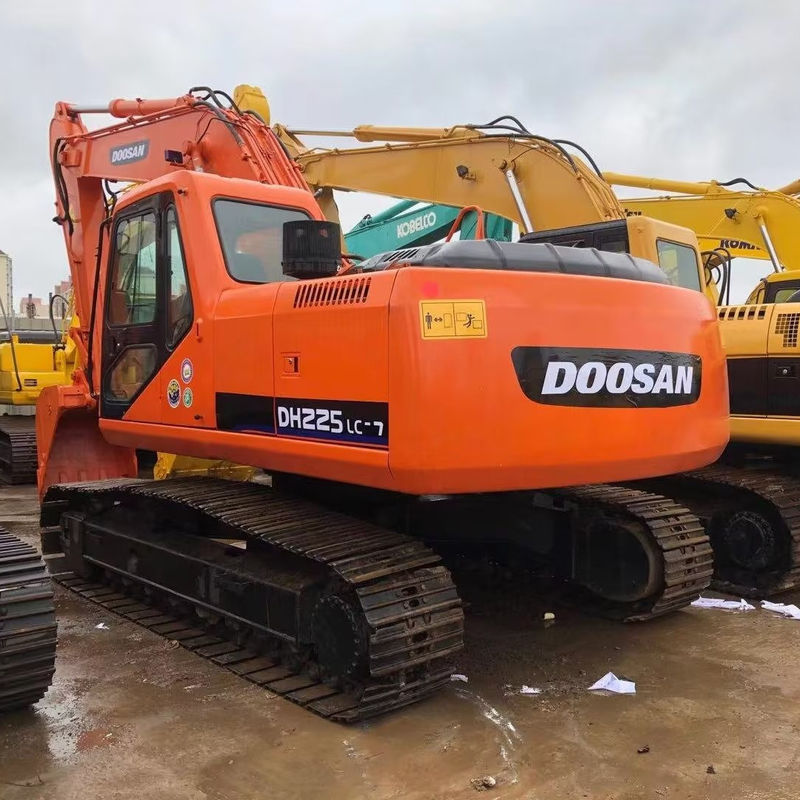 2001-4000 Orari di lavoro Doosan DX225 Escavatore a trascinatore usato con altra valvola idraulica