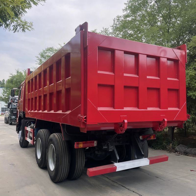 Affidabile Sinotruck 6x4 371hp 30tons Howo Tipper Dump Truck per ABS Nessuna cilindra 6