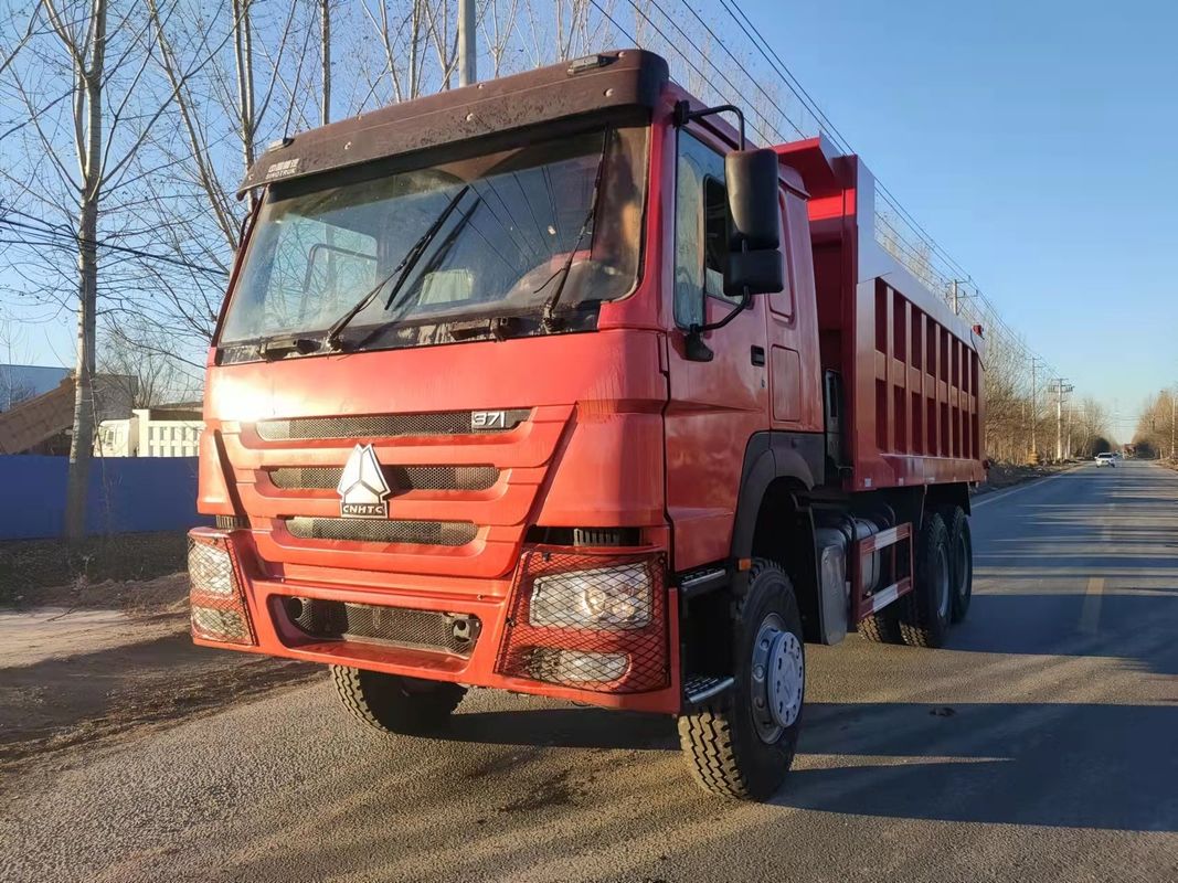 Affidabile Sinotruck 6x4 371hp 30tons Howo Tipper Dump Truck per ABS Nessuna cilindra 6