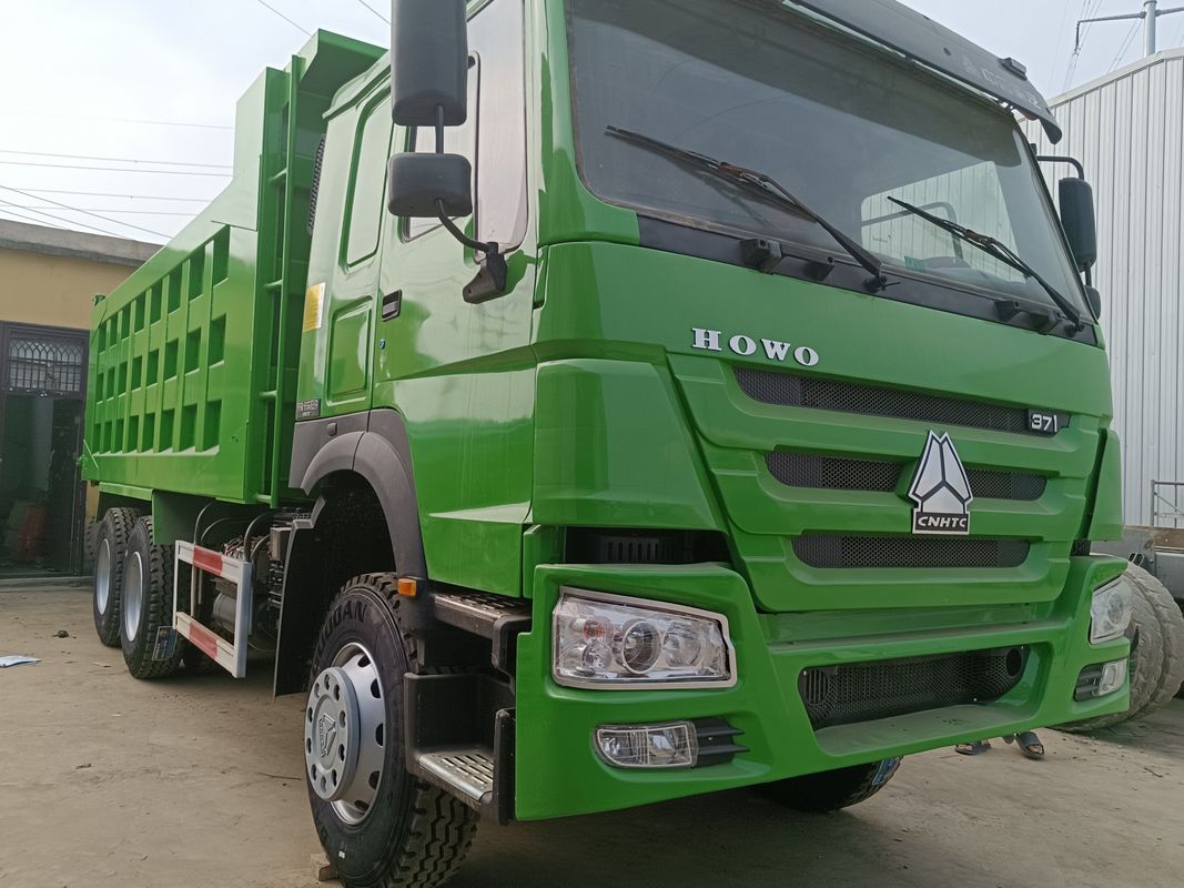 Sinotruck usato 6x4 371hp 30tons Howo Tipper Dump Truck con tipo di trasmissione manuale