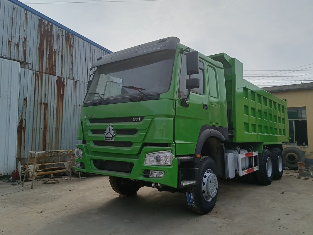 Sinotruck usato 6x4 371hp 30tons Howo Tipper Dump Truck con tipo di trasmissione manuale