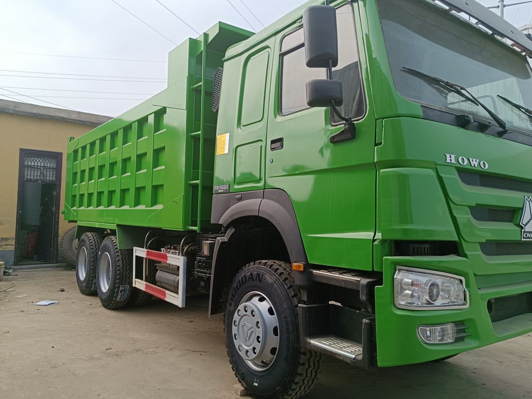 Sinotruck usato 6x4 371hp 30tons Howo Tipper Dump Truck con tipo di trasmissione manuale