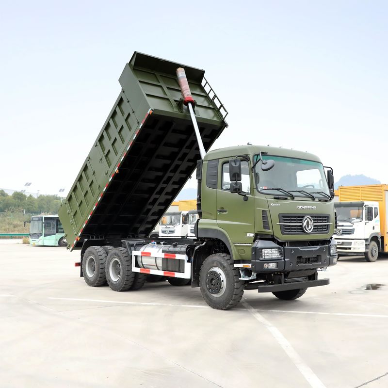 DONGDENG 6x4 Truck RHD Heavy-Duty Truck Dump Tipper con telecamera posteriore e capacità 11-20T