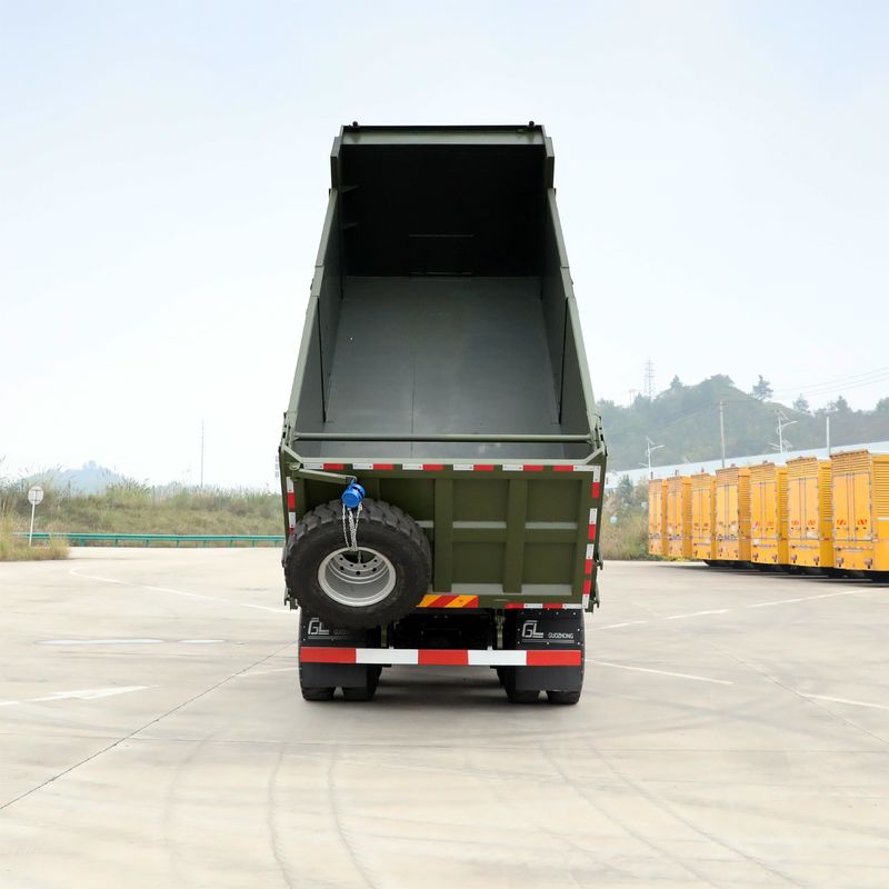 DONGDENG 6x4 Truck RHD Heavy-Duty Truck Dump Tipper con telecamera posteriore e capacità 11-20T