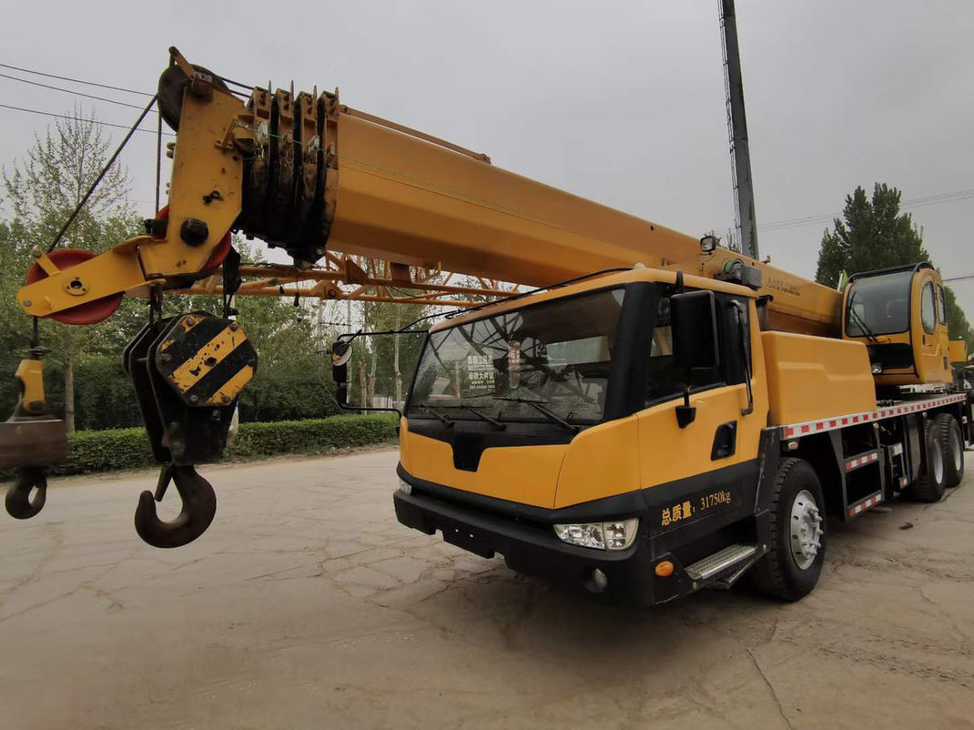 Granata a ruote usata da 25 tonnellate QY25K5-1 con motore diesel e carico di sollevamento massimo di 45 tonnellate