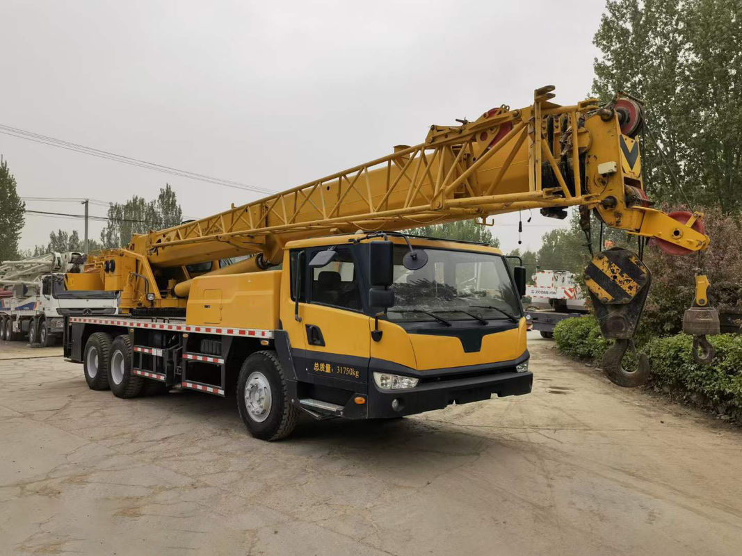 Granata a ruote usata da 25 tonnellate QY25K5-1 con motore diesel e carico di sollevamento massimo di 45 tonnellate