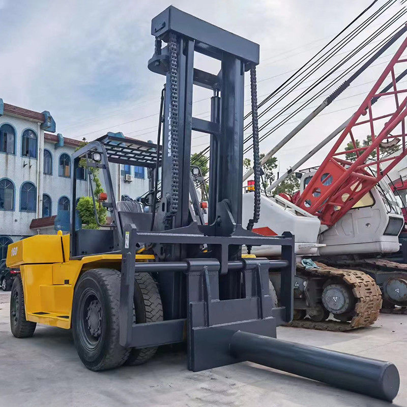 Aziende agricole 16 tonnellate di gasolio Usato carrello elevatore Komatsu con altezza di sollevamento 4m e larghezza di forcella 150m