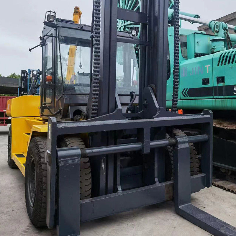 Aziende agricole 16 tonnellate di gasolio Usato carrello elevatore Komatsu con altezza di sollevamento 4m e larghezza di forcella 150m
