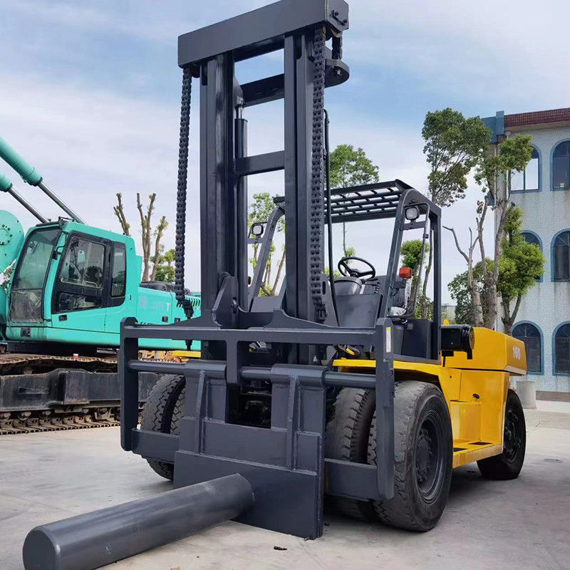 Aziende agricole 16 tonnellate di gasolio Usato carrello elevatore Komatsu con altezza di sollevamento 4m e larghezza di forcella 150m