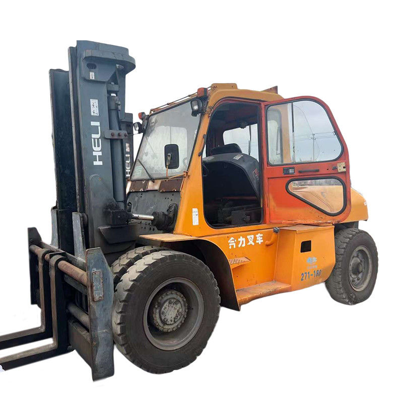 2018 Heli 10 tonnellate di motore diesel carrello elevatore per negozi di materiali da costruzione prestazioni affidabili