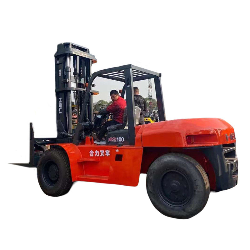 2018 Heli 10 tonnellate di motore diesel carrello elevatore per negozi di materiali da costruzione prestazioni affidabili
