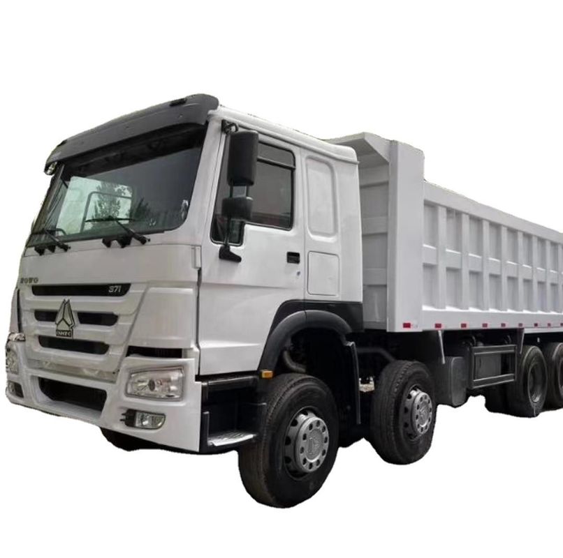 35 tonnellate 371 HP Sinotruk HOWO camion usati 8*4 camion a gomma per la miniera di costruzione