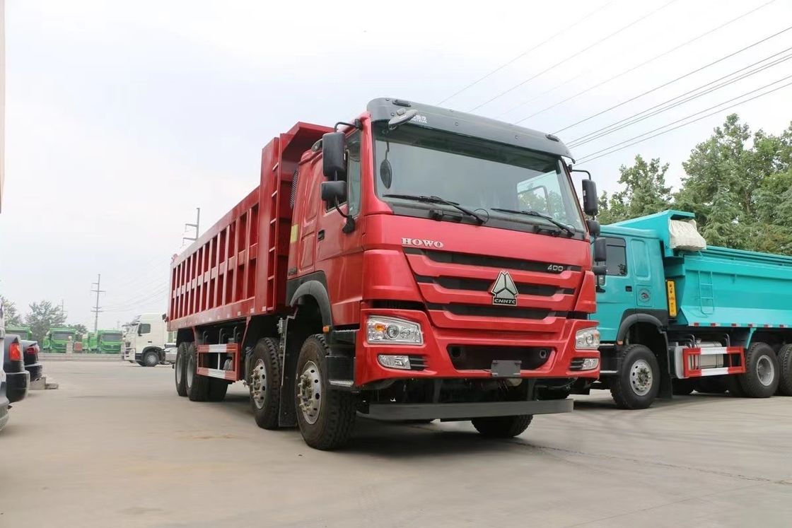 35 tonnellate 371 HP Sinotruk HOWO camion usati 8*4 camion a gomma per la miniera di costruzione
