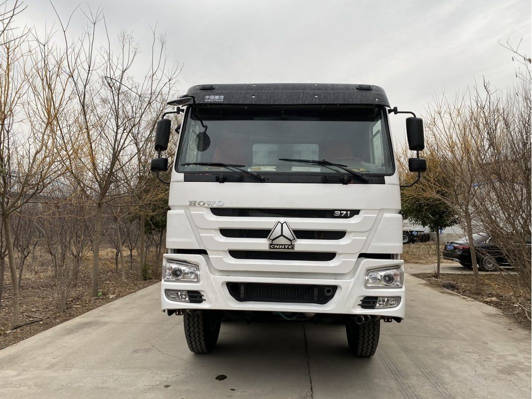 Completamente ristrutturato 371HP 8X4 HOWO Dump Truck con 6,2-8m lunghezza serbatoio di carico e ABS