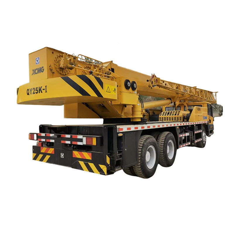 Granate per camion mobili sconto del 10% su gru per camion usate da 50 tonnellate da 25K5 con motore WEICHAI
