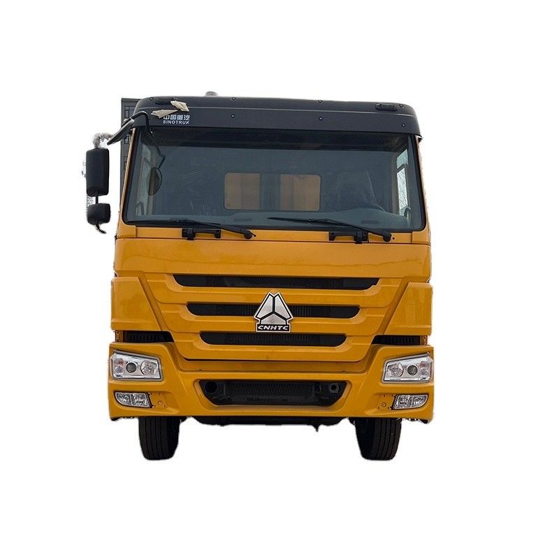 ABS e Capacità del motore 8L Completamente rinnovato 371HP HOWO Dump Truck per il trasporto