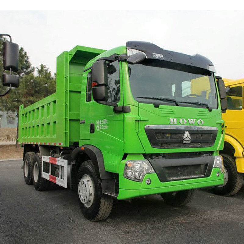 ABS e Capacità del motore 8L Completamente rinnovato 371HP HOWO Dump Truck per il trasporto