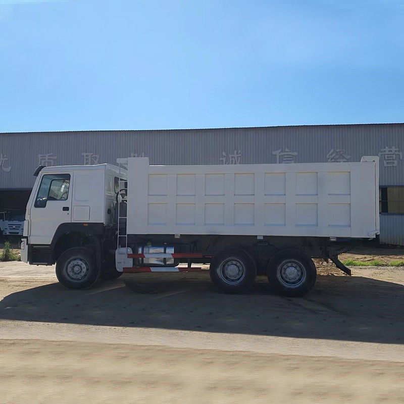 ABS e Capacità del motore 8L Completamente rinnovato 371HP HOWO Dump Truck per il trasporto