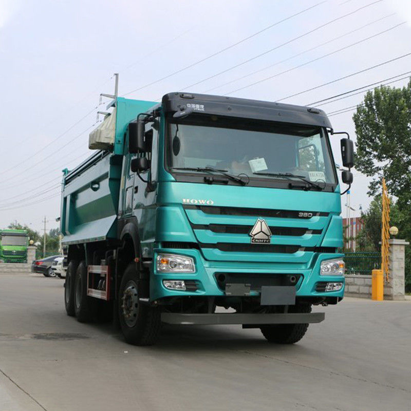 Usato HOWO 380hp 6x4 10 ruote Dump Tipper Truck con 6 cilindri in buone condizioni
