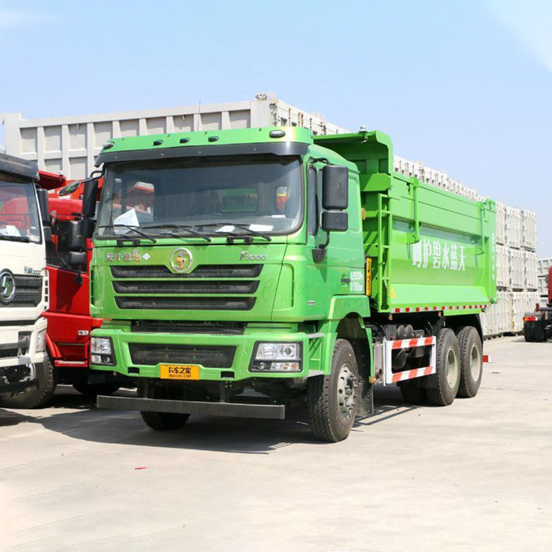 SHACMAN f3000 380 CV 10 pneumatici dump tipper camion utilizzato e con il sedile del conducente sospensione pneumatica