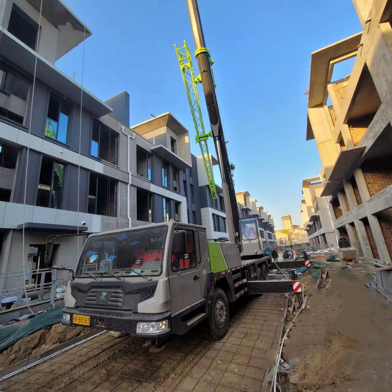 2019 Commercio 25 tonnellate usato Zoomlion 38m Telescopica gru camion gru per la vostra costruzione