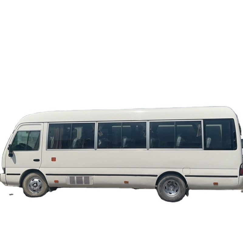 23-30 posti a sedere Used Toyota Coaster Bus con motore diesel a prezzi accessibili e capacità di posti a sedere