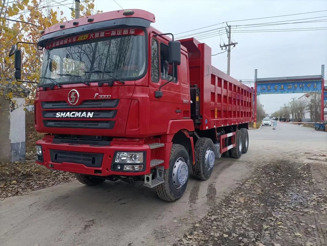 31T G.V.W. Usato Shacman HOWO X3000 380HP 8*4 Truck da scarico pesante