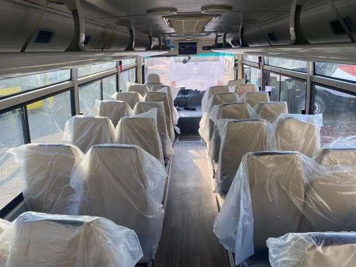 Autobus di lusso Higer usato 30 posti Motore diesel Autobus cittadino in ottime condizioni