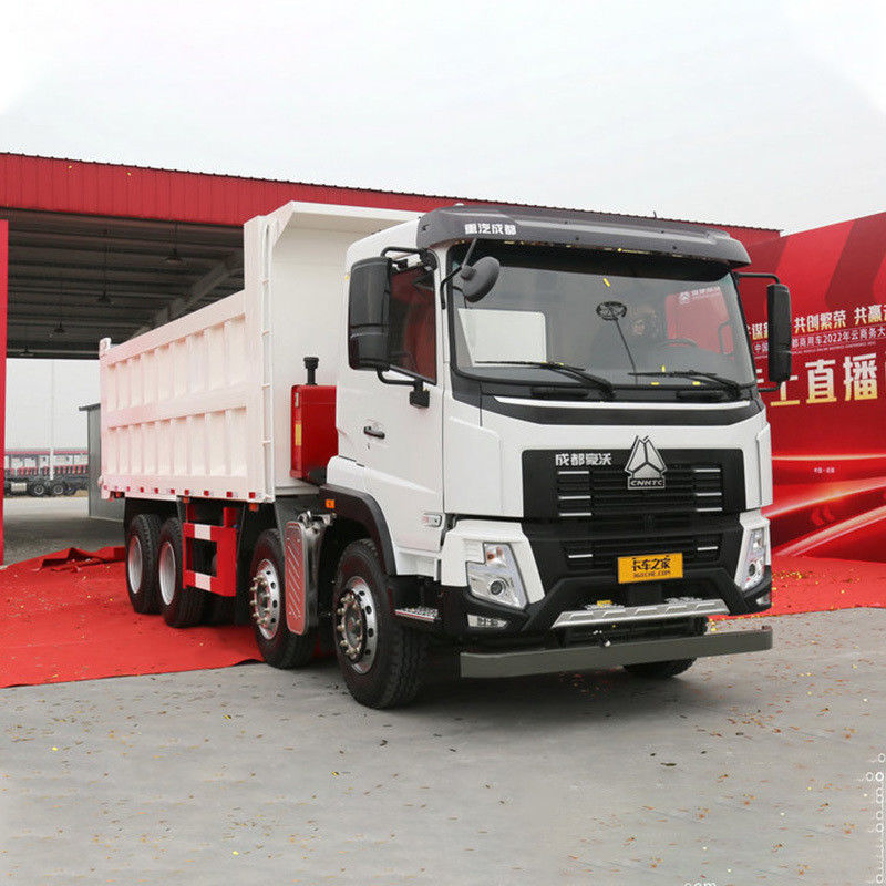 31 tonnellate Capacità di carico 8X4 HOWO Dump Truck 460 CV Usato con 2 numeri di cambio inverso
